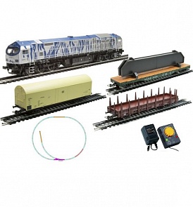 Стартовый набор Mehano Prestige - тепловоз Bombardier BT2 с 3-мя вагонами (Mehano, PR02-280)